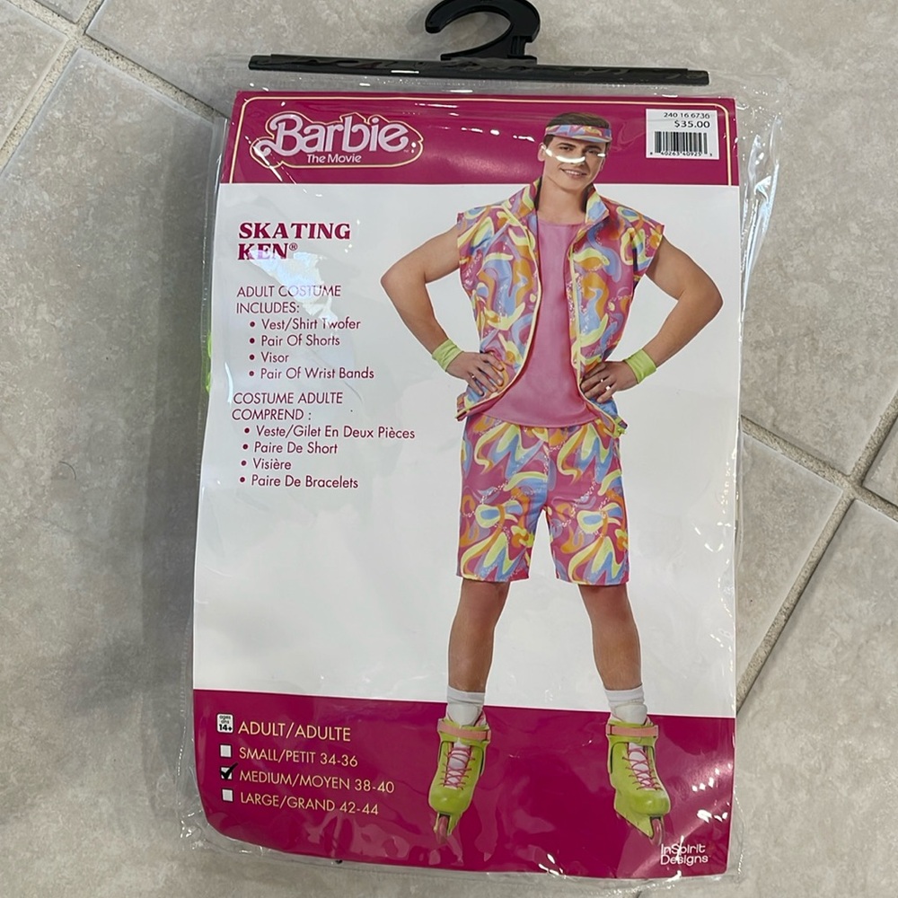 Worn once Ken costume!